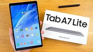اسكرينة زجاج لجهاز سامسونج Galaxy Tab A7 Lite/T225، شفاف