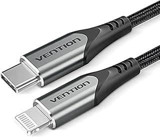 كابل USB 2.0 C إلى Lightning (1.5 متر، رمادي)