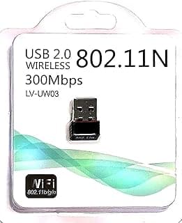 300 MBPS Mini wireless USB Wi-fi Wlan adapter 802.11 b/g/n Network Dongle