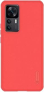 جراب حماية Super Frosted Shield Pro مصمم لهاتف شاومي 12T/ريدمي K50 الترا - أحمر