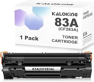 تونر KALOKING متوافق مع اتش بي 83A CF283A لطابعات Pro MFP M127fw M225dw M201dw M127fn M125nw M225dn M125a M201n 225dw (عبوة واحدة، أسود)
