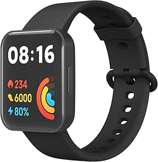 حزام رياضي لساعة شاومي Redmi Watch 2 / MI Watch Lite 2 / Redmi Watch 2 Lite، سوار سيليكون ناعم (أسود)