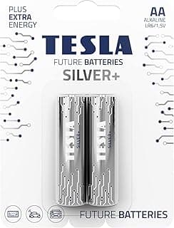 TESLA BATTERIES AA SILVER+ 2 PCS