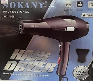 Sokany SK-14008 2000 W Hair Dryer