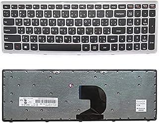 لوحة مفاتيح لأجهزة لينوفو عربي-انجليزي z500 z500a z500g p500، متعدد الالوان، لا سلكي