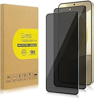 عبوة 2 قطعة واقي شاشة خصوصية كامل لهاتف سامسونج Galaxy S24+/S24 Plus، زجاج مقوى مضاد للتجسس، تغطية كاملة لا تؤثر على الجراب