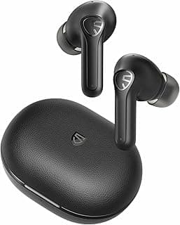 Life Wireless Earbuds, Active Noise Cancelling Bluetooth 5.2 Headphones, Wireless Earphones with Dual Mic AI ENC for Clear Calls, Transparency Mode, 25 Hours of Playtime, Immersive Sound