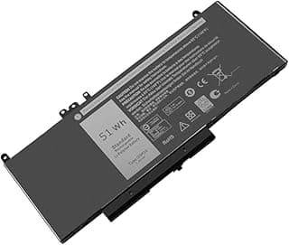7.4V 51Wh Laptop Battery G5M10 WYJC2 for Dell Latitude E5450 E5550 (Not Compatible with 62Wh)