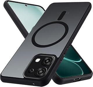 جراب لهاتف Oppo A6 Pro 5G/4G يدعم MagSafe، حماية كاملة للكاميرا، حلقة مغناطيسية مدمجة، مقاوم للصدمات والخدش، جراب مطفي شفاف مقاس 6.57 بوصة