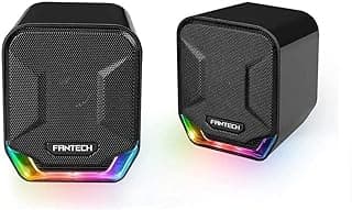 مكبر صوت سونار GS202 صغير الحجم من فانتيك بإضاءة RGB ومضخم هاي فاي للاب توب واجهزة الكمبيوتر