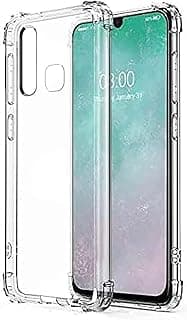 Case Compatible with Infinix Smart 4 X653, Cover Silicone Transparent TPU Gorilla Anti-shock Protector Camera Shockproof Corners - Clear