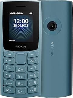 موبايل نوكيا 110 TA-1567 بشريحتين اتصال، 1.8 بوصة - ازرق