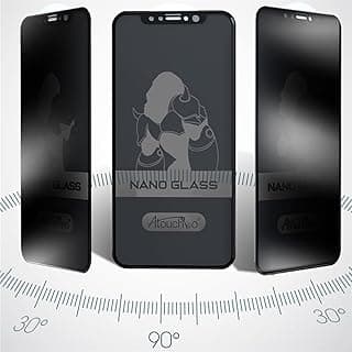 اسكرينة حماية نانو جلاس خصوصية (Anti-Spy) تغطية كاملة لهاتف ايفون 14 بلس من Gorilla