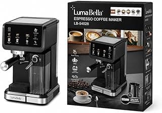 ماكينة تحضير قهوة اسبريسو من لوما بيلا، 1350 واط، 20 بار - LB-54028