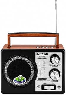 مشغل موسيقى لاسلكي محمول جولون RX-2690، راديو 3 نطاقات FM/AM/SW مع شحن Type-C، USB، بطاقة TF وبطارية 1200 مللي أمبير - A1-312