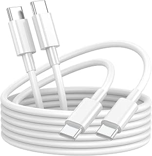 كابل شحن سريع نوع سي إلى نوع سي معتمد من ام اف اي من سيل ماستر: كابل شحن آبل USB نوع سي، كابل شحن لموبايل آيفون 15، عبوة من قطعتين