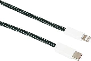 Dynamic 2 Series Fast Charging Data Cable Type-C To Lightning (20W - 1m) - Green
