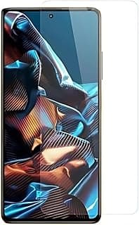 Compatible with Xiaomi Redmi Note 10S Plastic Clear Screen Protector Anti-Shock – Does Not Cover Black Frame