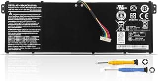 بطارية AC14B8K AC14B3K للابتوب ايسر Aspire R11 R3-131T R5-471T R7-372T R7-371T R5-571T E5-721 E5-731 E5-771G E5-731G ES1-572 ES1-711 ES1-711G A515-51G A515-52G A517-51G