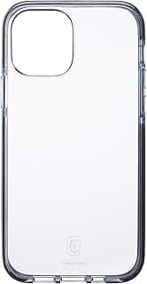 جراب خلفي Strong Twist لـ ابل iPhone 12/12 Pro شفاف-أسود