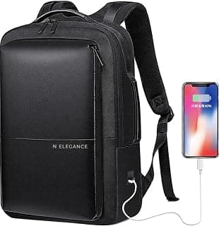 N Elegance 019 Black Mens Transformation School Laptop Backpack