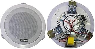مكبر صوت سقفي VCS-1268، مقاس 11.43 سم