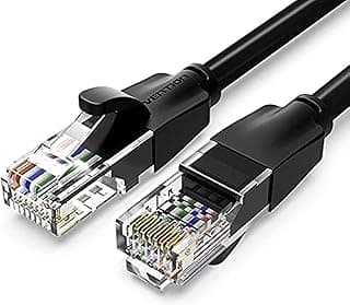 كابل شبكة Cat.6 UTP بطول 5 متر أسود