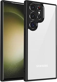 Shockproof Clear Case Compatible with Samsung Galaxy S24 ultra | High Quality TPU Case | Flexible Protective Cover | Slim Transparent Design