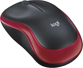 ماوس لاسلكي من لوجيتك M185 - أحمر