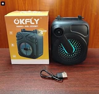 سبيكر بلوتوث، USB وكارت SD - أداء عالي، مقاوم لرذاذ الماء IPX4 - (JNS-1362BT)