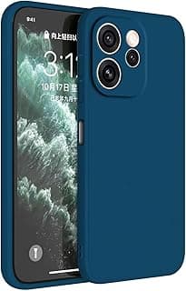 HAFFAN TPU Silicone Case Compatible with OPPO Reno15 Pro 5G / OPPO Reno 15 Pro 5G (6.78"), Protective Mobile Phone Cover - Sapphire Blue