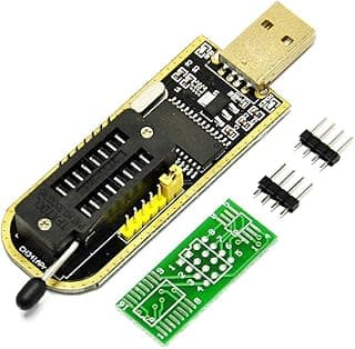 جهاز برمجة CH341A USB لكتابة ذاكرة فلاش وEEPROM وبايوس مع دعم SPI ومحول USB إلى TTL، من هايليجي