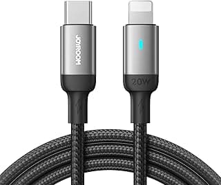 كابل من جويروم بطول 1.2 متر نوع USB تايب-C إلى لايتنينغ متوافق مع هاتف ذكي