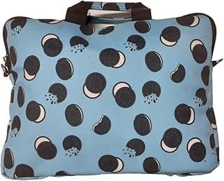 Laptop Bag for Women Girls Printed Canvas with Protective Foam Lining