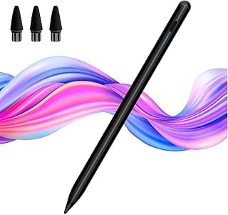 Universal Touch Pen Compatible with iPad/Samsung/Lenovo/iPhone/Huawei - 1.45mm Magnetic Pencil for Android/iOS - Stylus Pen