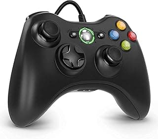 Diswoe USB Wired Joystick Gamepad for Xbox 360 Controller/Slim PC with Windows Vista/7/8/8.1/10
