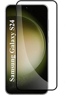 5D Curved Full Glass Screen Protector For samsung galaxy S24 Black Frame Protector