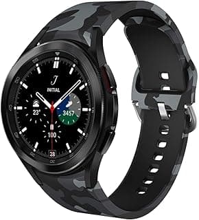 Fekra Strap for Samsung Galaxy Watch 6, 5, 4 (44mm/40mm), 5 Pro (45mm), 4 Classic (46mm) - 20mm Quick Release Sport Band for Galaxy Watch 6 Classic (47mm)