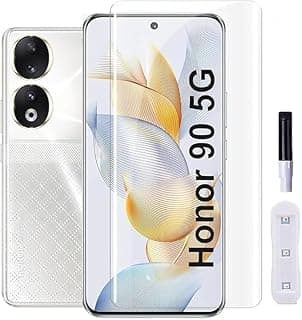 UV Screen Protector for Honor 90, UV Tempered Glass, Film HD Screen Saver, 9H Hardness, Bubble-free, Clear