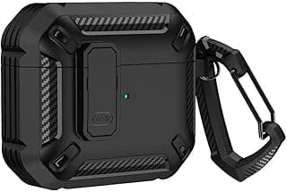 Protective Case Compatible with AirPods Pro 2, Shock Absorption Soft Silicone Cover, Lightweight Design with Built-in Safety Lock, Provides Integrated Protection.