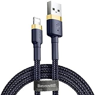 كابل لايتنينج USB لابل ايفون X / Xs Max / 7/8 بلس (2.4 أمبير، 1 متر، أزرق)