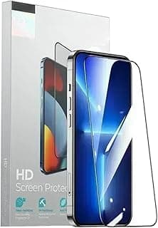 Full Coverage Tempered Glass Screen Protector for IPhone 11 Pro Max 6.5 Inch Ultra Clear HD 9H Hardness Anti Scratch Shield Black Edge Anti Oil Coating