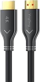 Veggieg V-H110 18Gbps HDR 4K 60Hz 3D HDMI 2.0 Cable 10 Meter