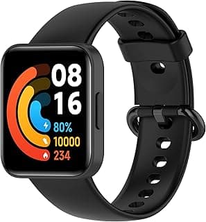 استيك ساعة بديل رياضي ناعم من السيليكون لـ Redmi Watch 2 Lite / شاومي Mi Watch 2 Lite للرجال والنساء