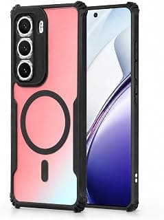 جراب خلفي شفاف مقاوم للصدمات لهاتف Infinix HOT 60 Pro Plus، حماية قوية للزوايا، ظهر شفاف من البولي كربونات مع ممتص صدمات TPU، غطاء لحماية الكاميرا، لا يدعم الشحن اللاسلكي