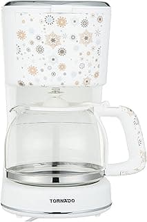 TORNADO Automatic American Coffee Maker 1.25 Liter White TCMA-9125-C