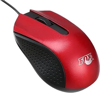 ماوس سلكي بصري Fox M730 - أسود أحمر