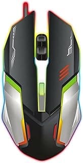 ماوس جيمنج XP11 بمستشعر 3200 DPI، 6 أزرار ماكرو قابلة للبرمجة، إضاءة RGB، تصميم مريح احترافي، معدل استجابة 1000Hz