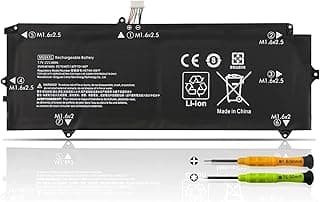 بطارية لاب توب اتش بي اليت X2 1012 G1 سلسلة تابلت HSTNN-172C HSTNN-I72C 812060-2B1 812060-2C1 812205-001 HSTNN-DB7F جهد 7.7 فولت قدرة 40 وات ساعة سعة 4820 مللي امبير في الساعة، طراز MG04XL، من ANTIEE