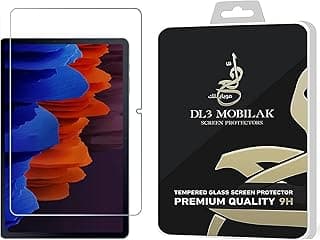 اسكرينة حماية لسامسونج Galaxy Tab S9 FE 5G 10.9 بوصة/Galaxy Tab S9 11 بوصة 2023، فيلم زجاج مقوى [شفاف عالي الدقة] [سهلة التركيب] [مقاومة للخدش] [صلابة 9H]